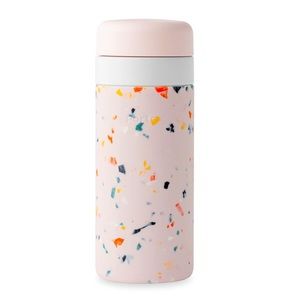 W&P Porter Insulated 16 oz Bottle, color is Blush Terrazo